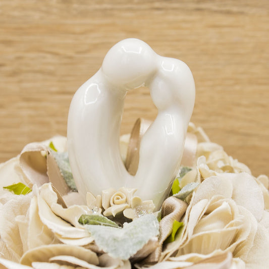 Sacchettone con Sposi e Sali Profumati La Vie en Rose