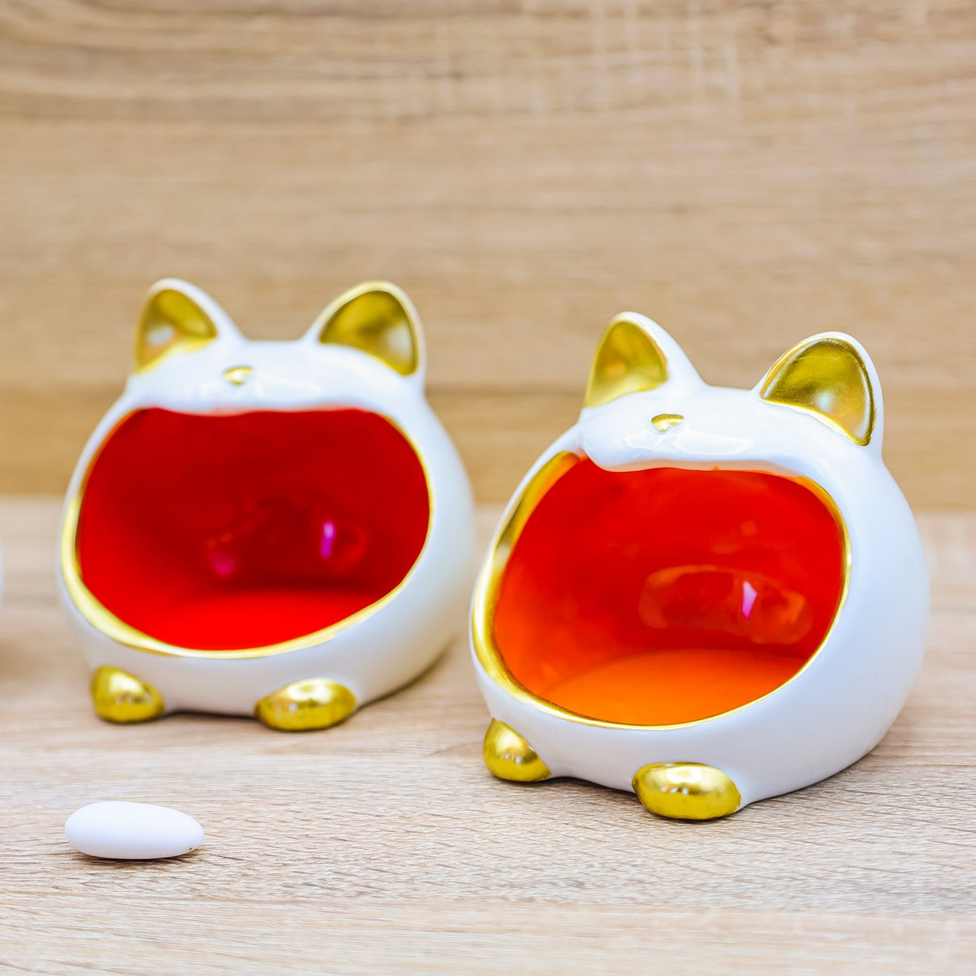 Gatto Svuotatasche Cuore Matto