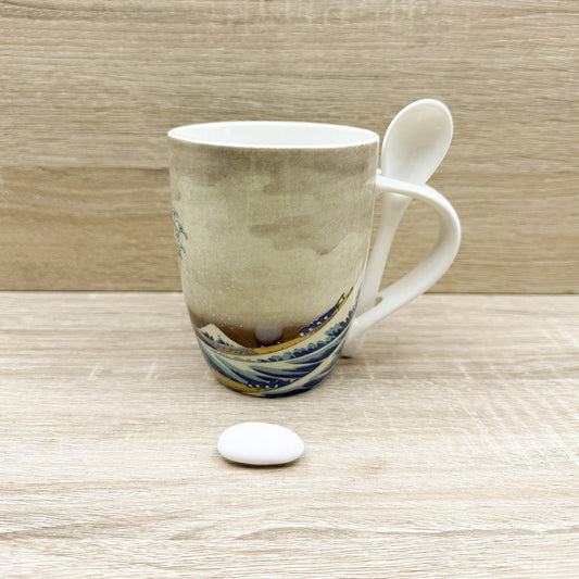 Tazza "La grande onda di Kanagawa" di Hokusai Enesco