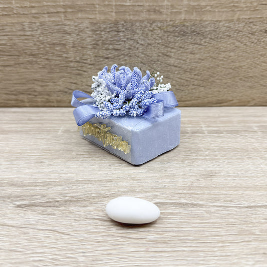 Sapone Profumato con Nome Personalizzato e Anemone