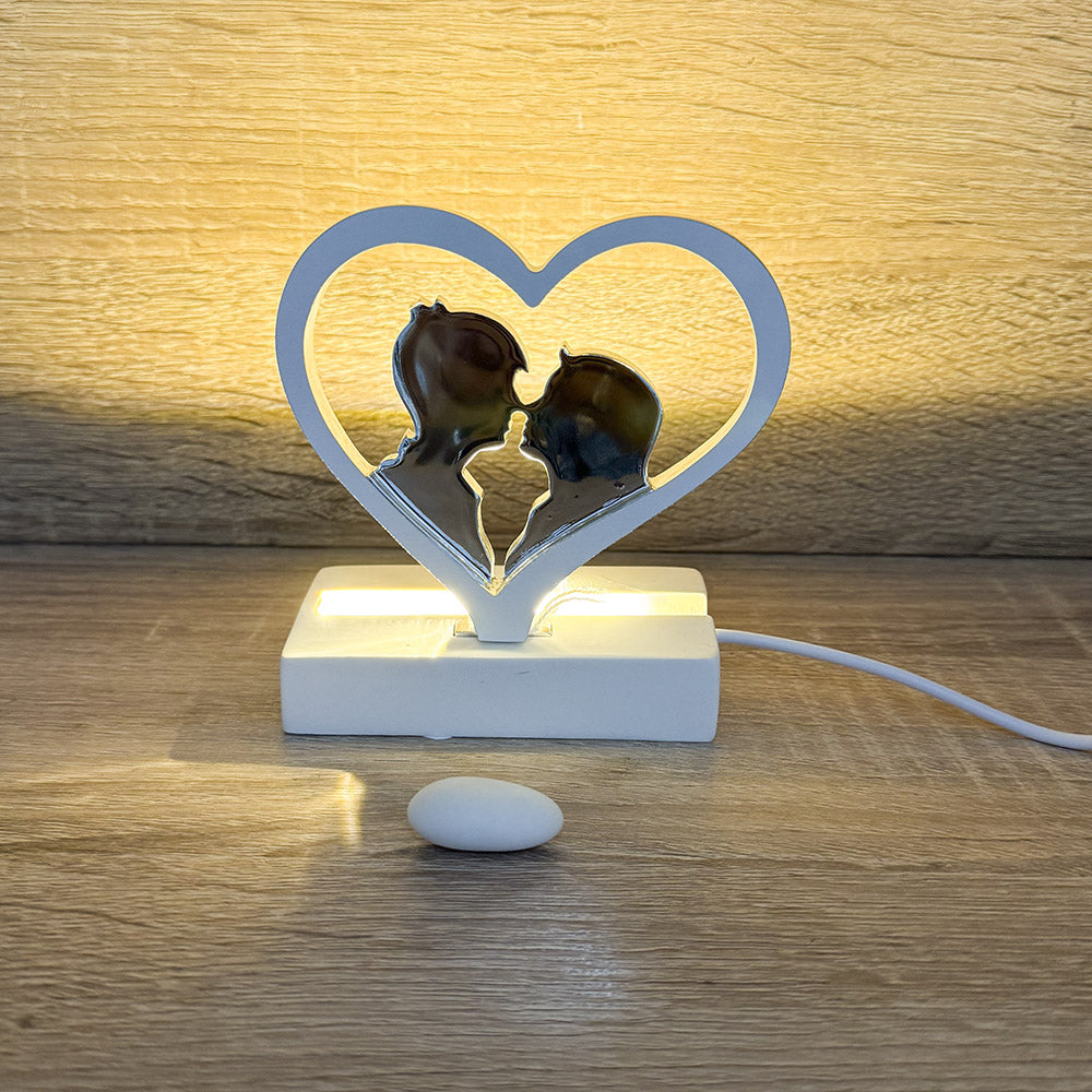 Lampada Led Coppia Innamorati Giovinarte