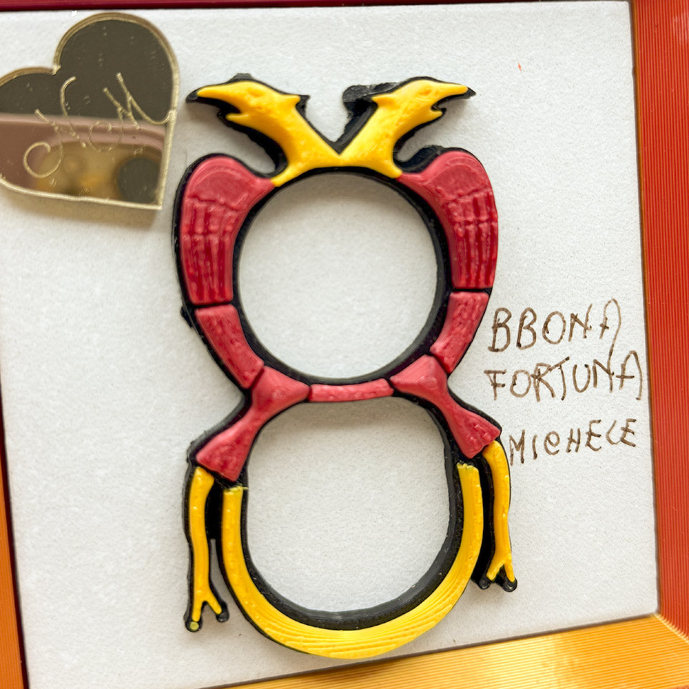 Quadretto Asso di Denari Personalizzato Bella Napoli