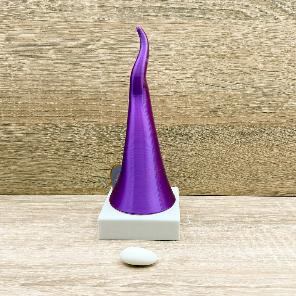 Corno Multicolor Viola con Cuore Orchidea