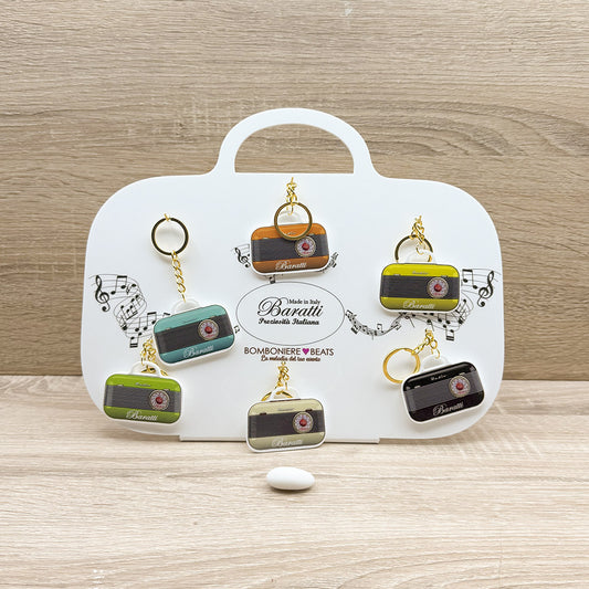 Radio Cassa Vintage Avion e Argento Baratti