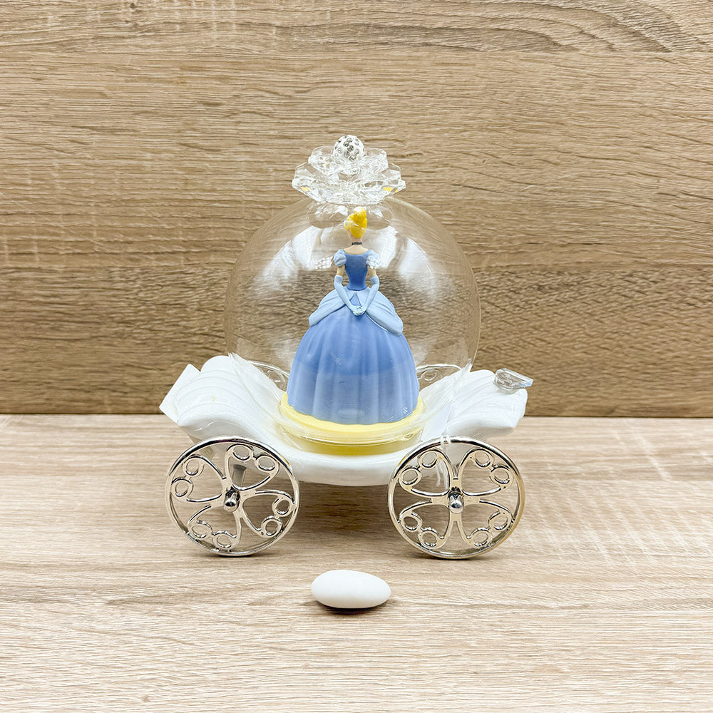 Carrozza con Campana Cenerentola Disney Orchidea Bomboniere