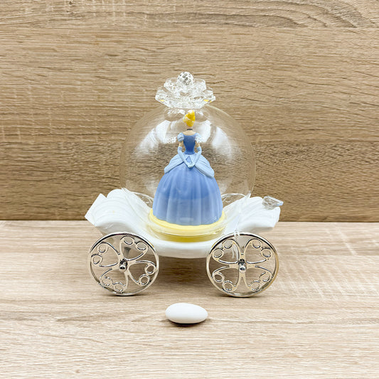 Carrozza con Campana Cenerentola Disney Orchidea Bomboniere