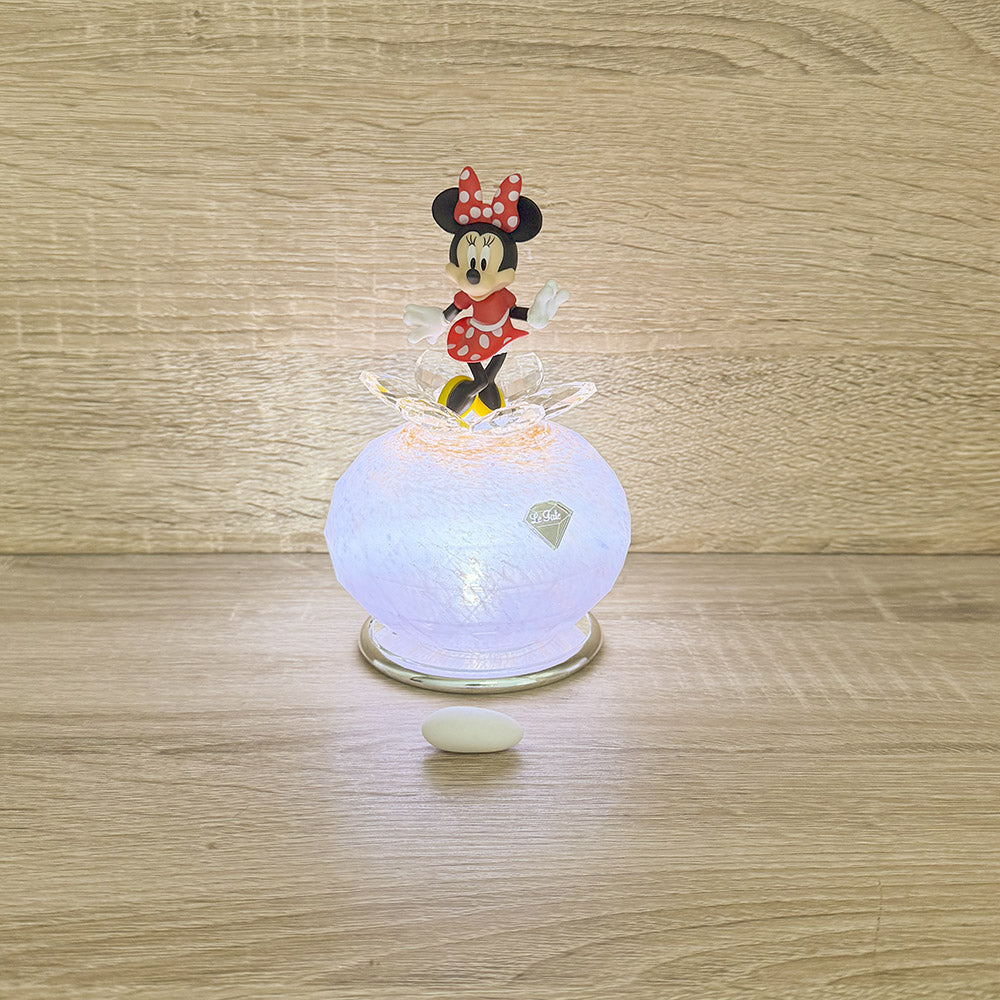 Lampada Led con Minnie Disney Orchidea Bomboniere