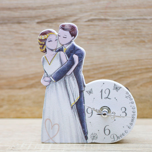 Orologio Coppia di Sposi "Amore" Linea Naomi Dolcicose