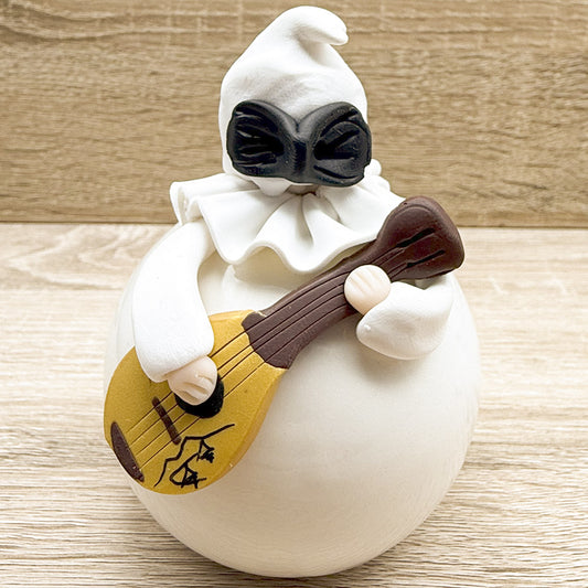 Pulcinella con Mandolino Bella Napoli