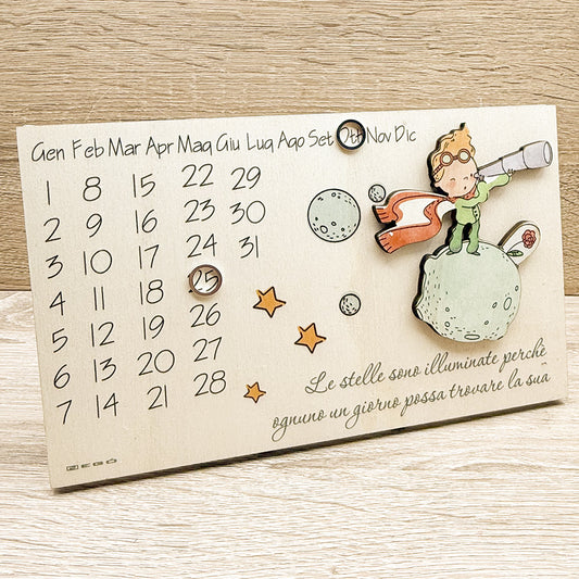 Calendario Grande Piccolo Principe Negò