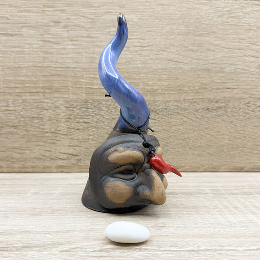 Corno con Maschera di Pulcinella  Bella Napoli