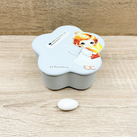 Scatola Celeste con Angelo Claraluna