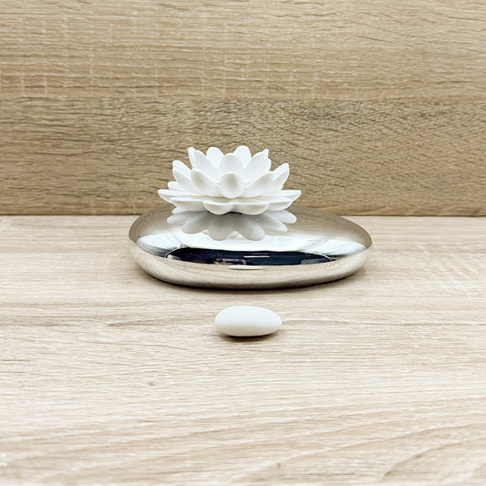 Profumatore Argento Fiore di Loto Claraluna