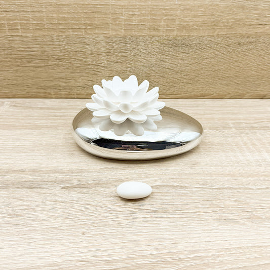 Profumatore Argento Fiore di Loto Claraluna