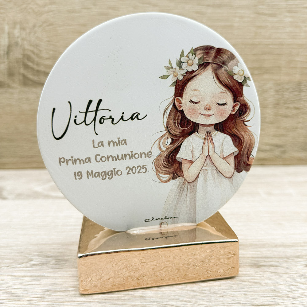 Icona Bimba Comunione Claraluna