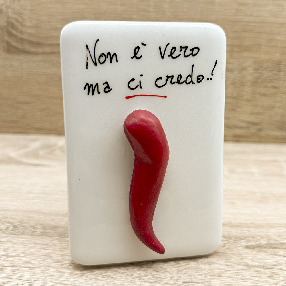 Quadretto Corno Bella Napoli