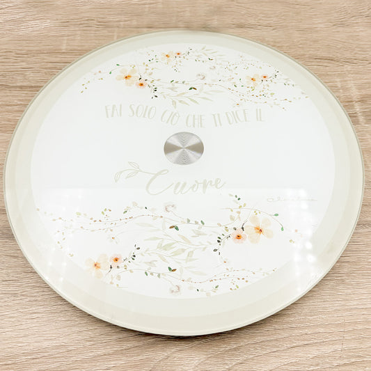 Vassoio Girevole Verde Claraluna