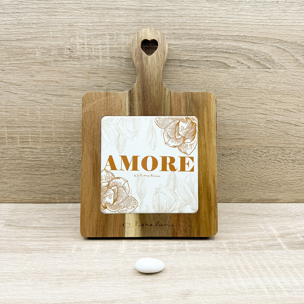 Tagliere "Amore" Claraluna