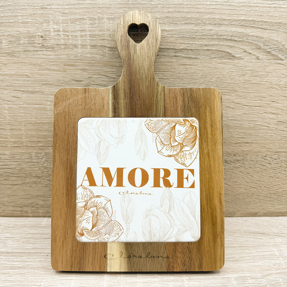 Tagliere "Amore" Claraluna