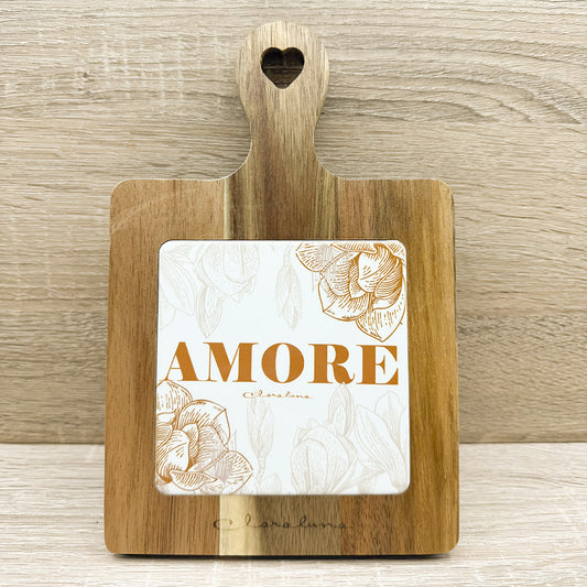 Tagliere "Amore" Claraluna