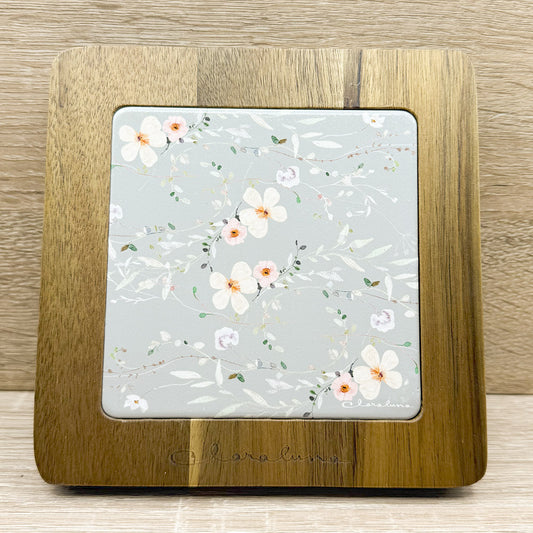 Sottopentola Fiori Verde Claraluna