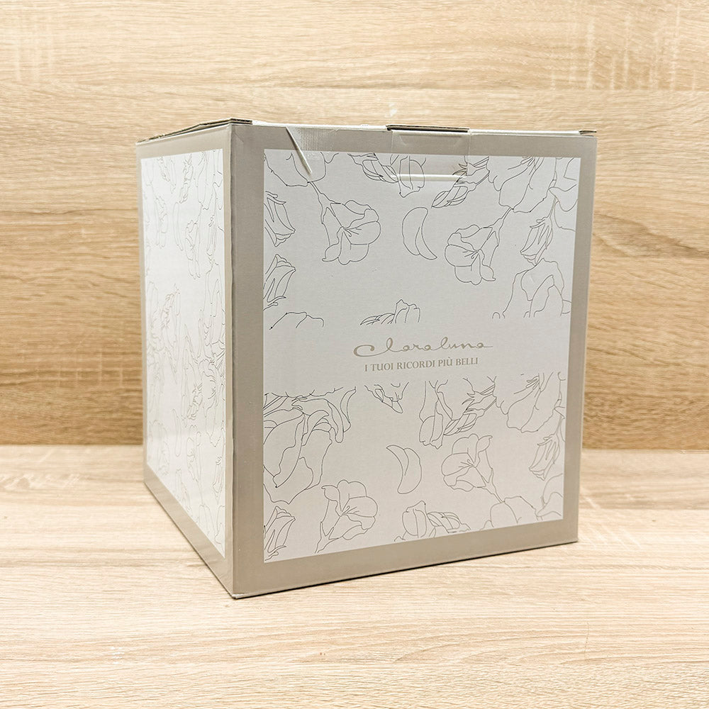 Vaso Tondo Grande Bianco Claraluna