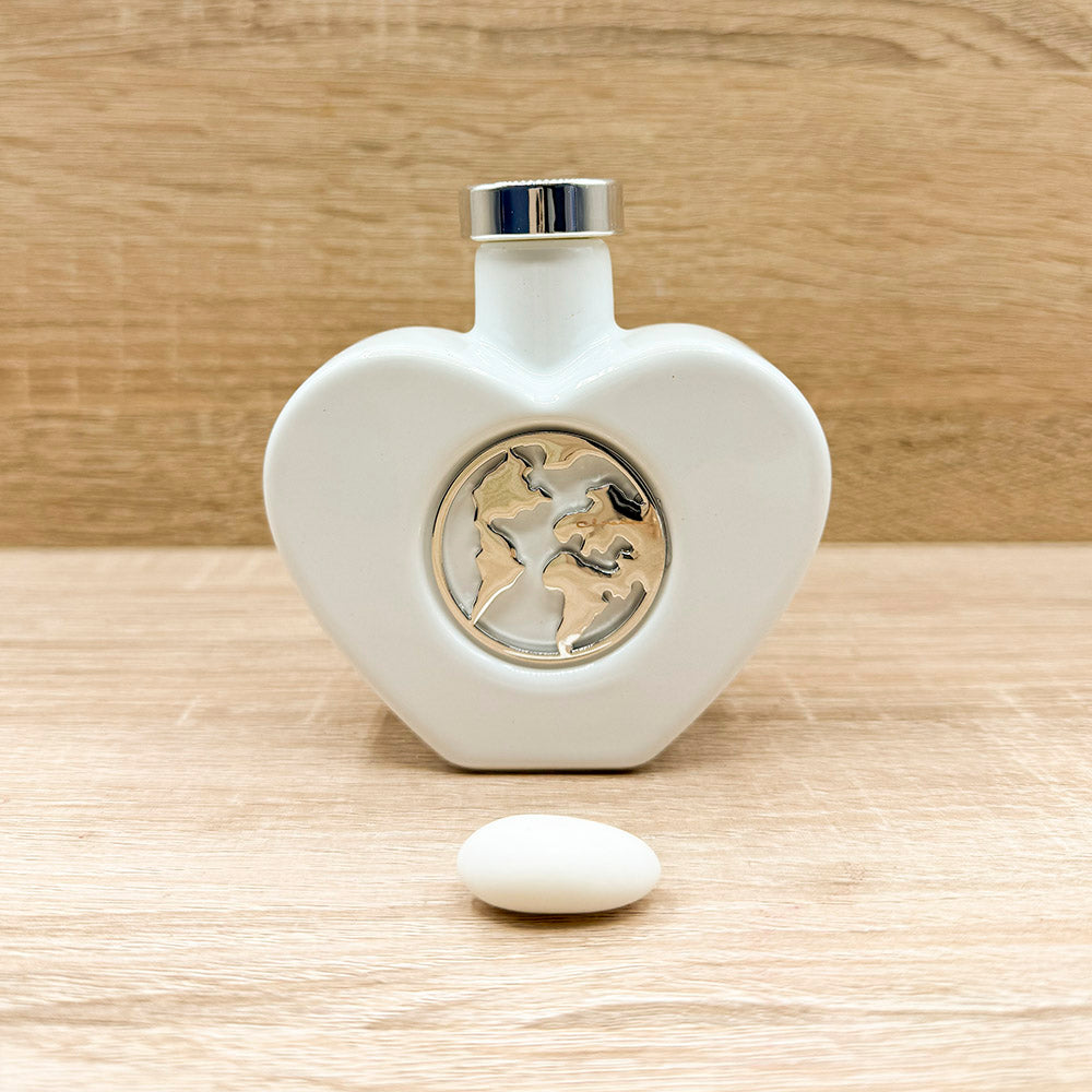 Oliera Cuore con Mondo Argento Claraluna