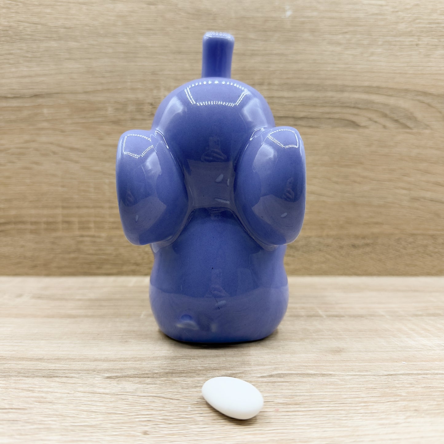 Lampada Elefante Blu Con Frase Orchidea Bomboniere