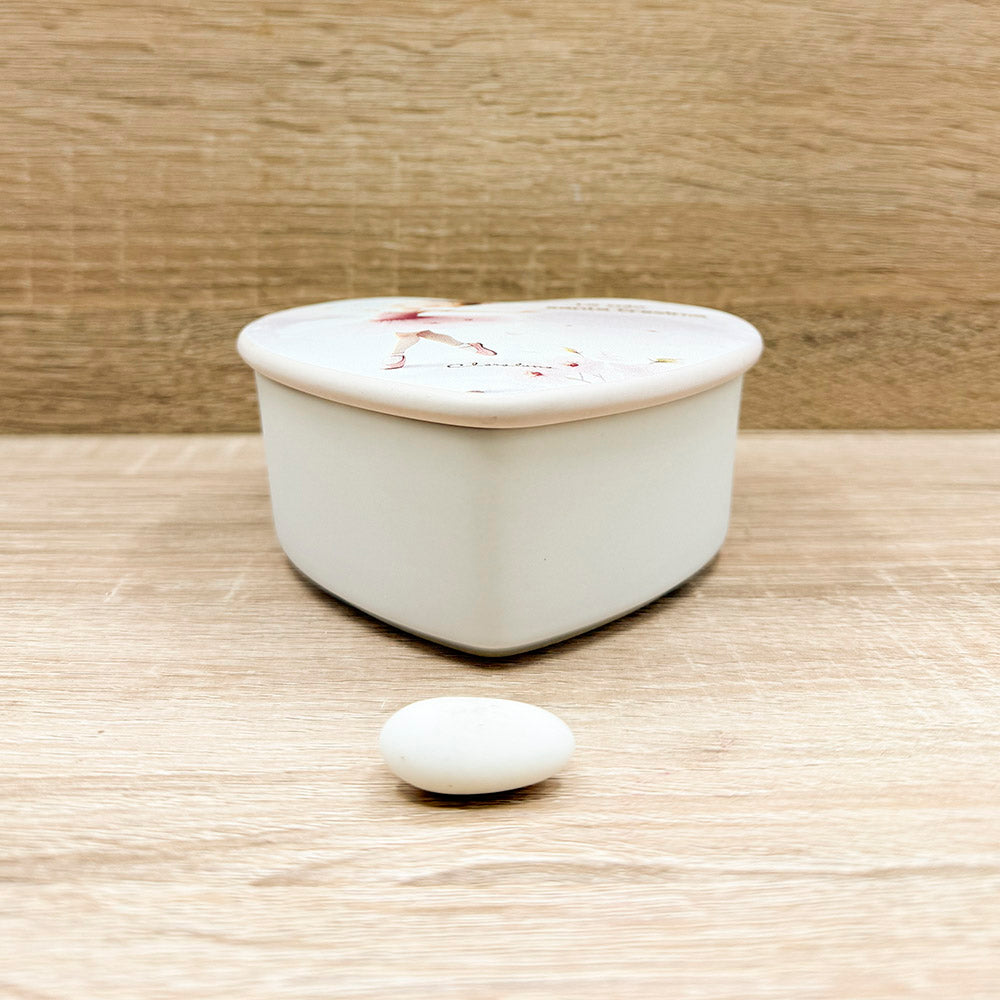 Scatola Cuore Ballerina Bimba Claraluna