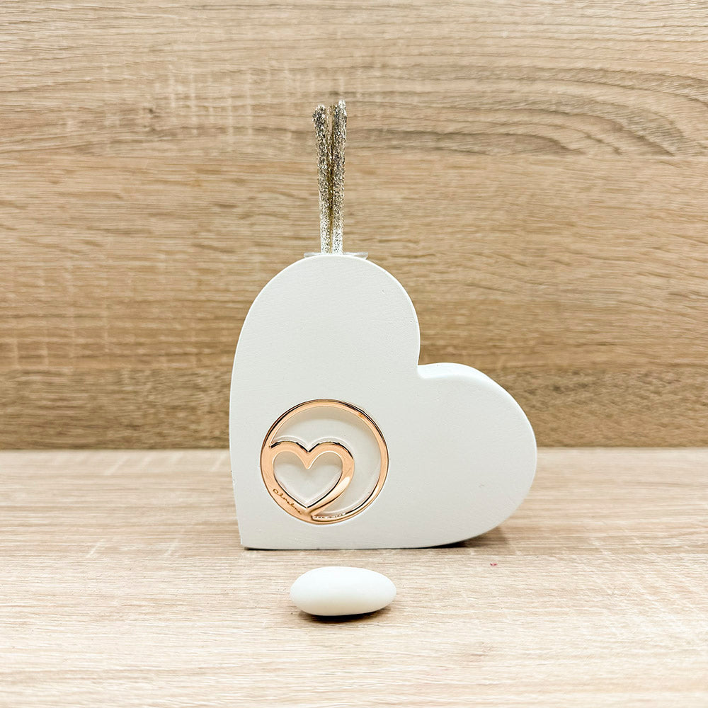 Profumatore Cuore Oro Rosa Claraluna