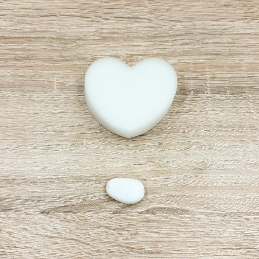 Dispenser Sapone Bianco con Spugna Claraluna