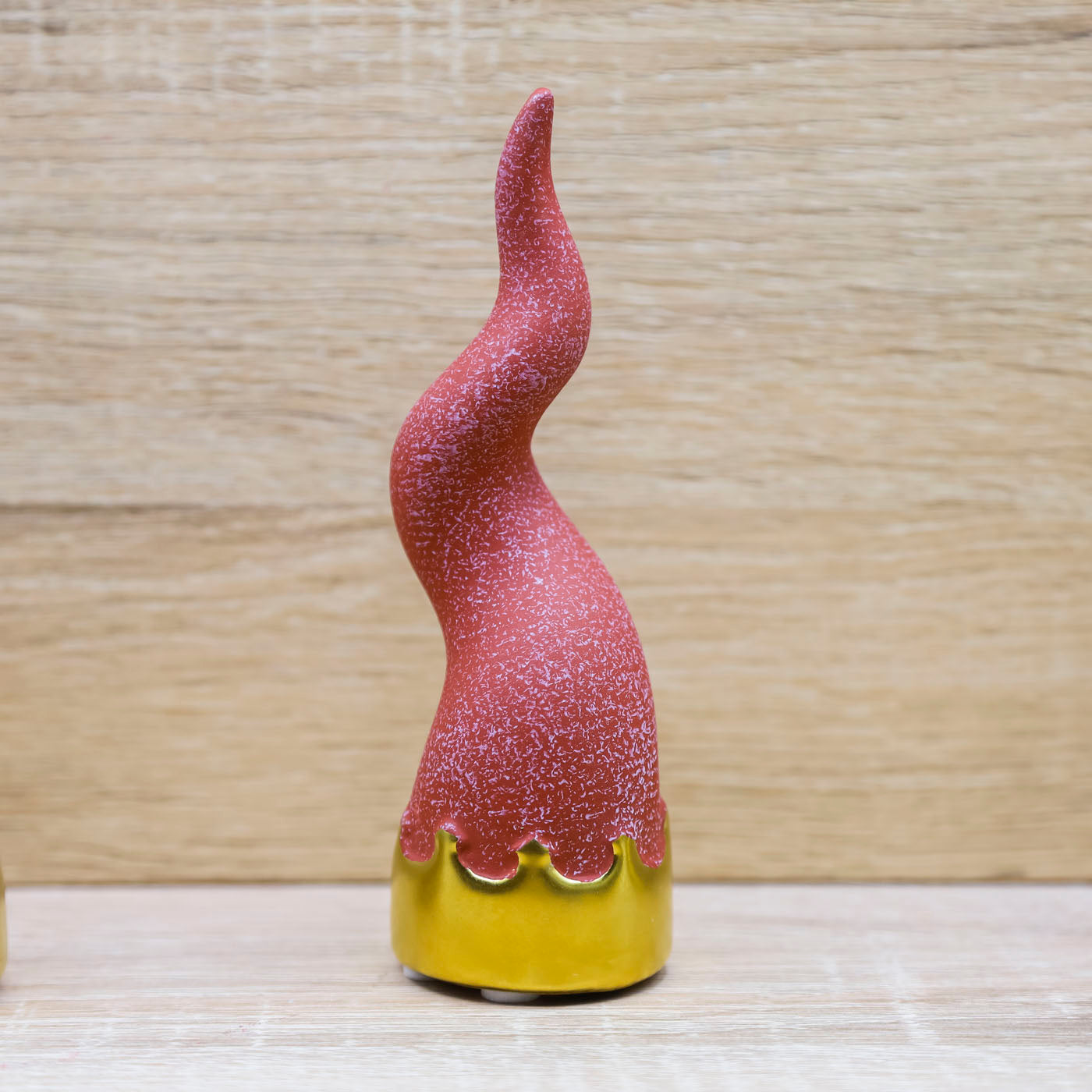 Corno Portafortuna Bordeaux "Linea Gold" Encantada