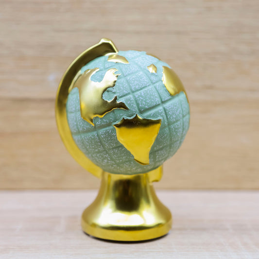 Mappamondo Verde "Linea Gold" Encantada