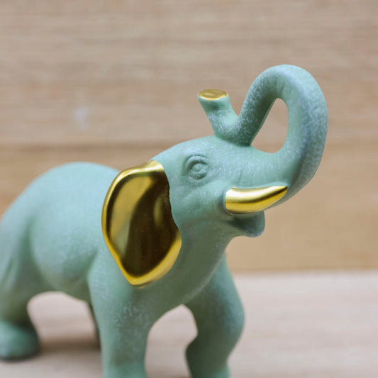 Elefante Verde "Linea Gold" Encantada
