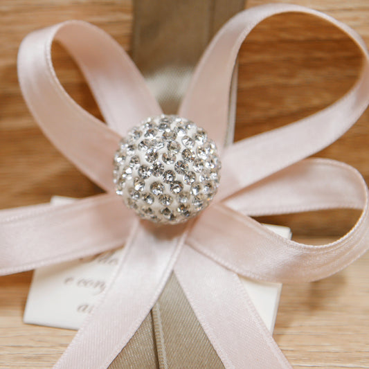 Segnaposto Sfera con Strass