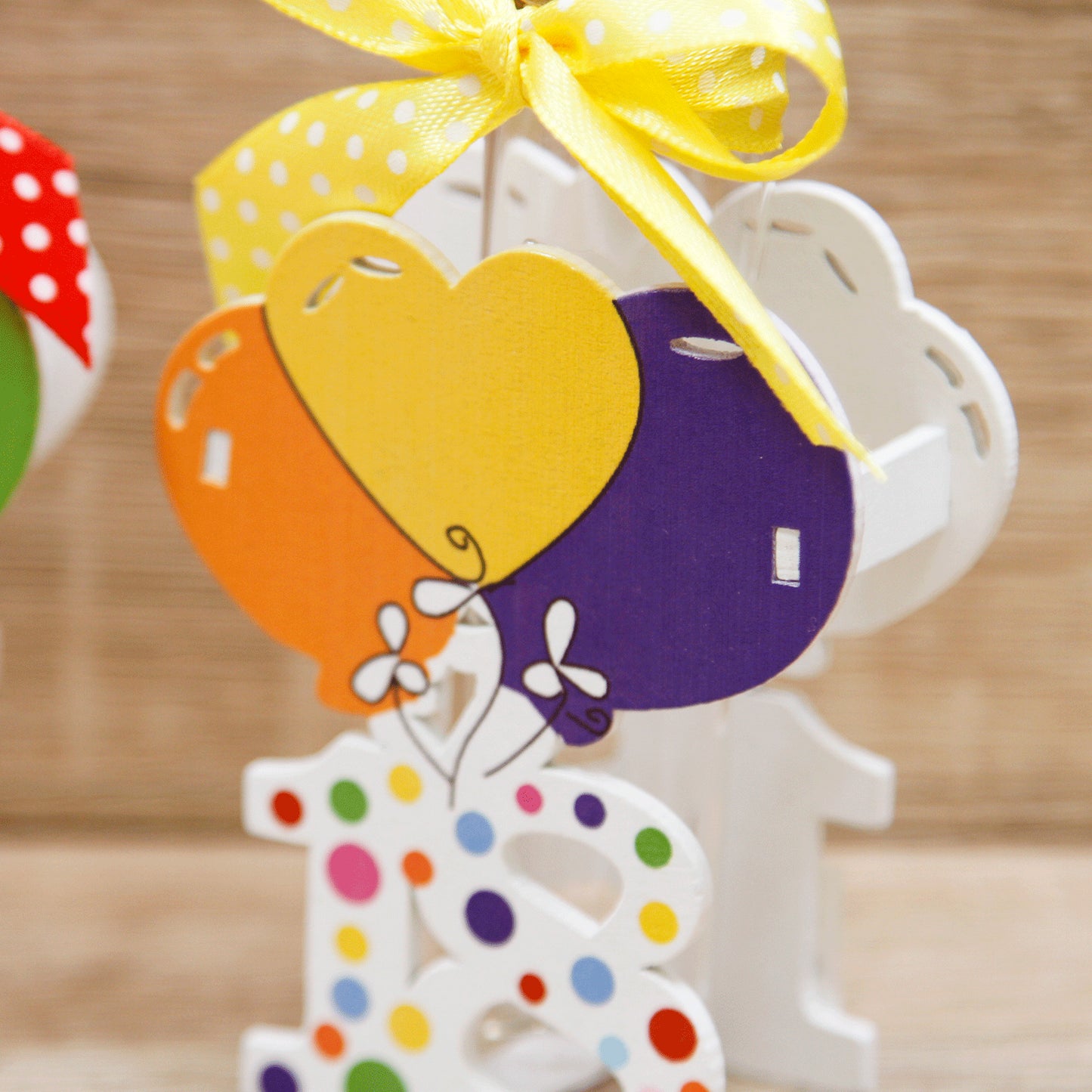 Portaconfetti 18 Anni con Palloncini