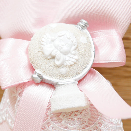 Sacchetto Merletto con Magnete Mappamondo