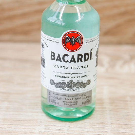 Bottiglia Mignon Rum Bacardi