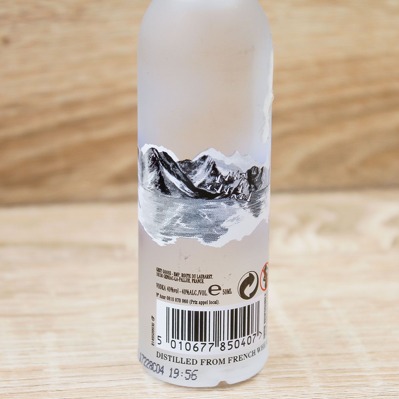 Bottiglia Mignon Vodka Grey Goose