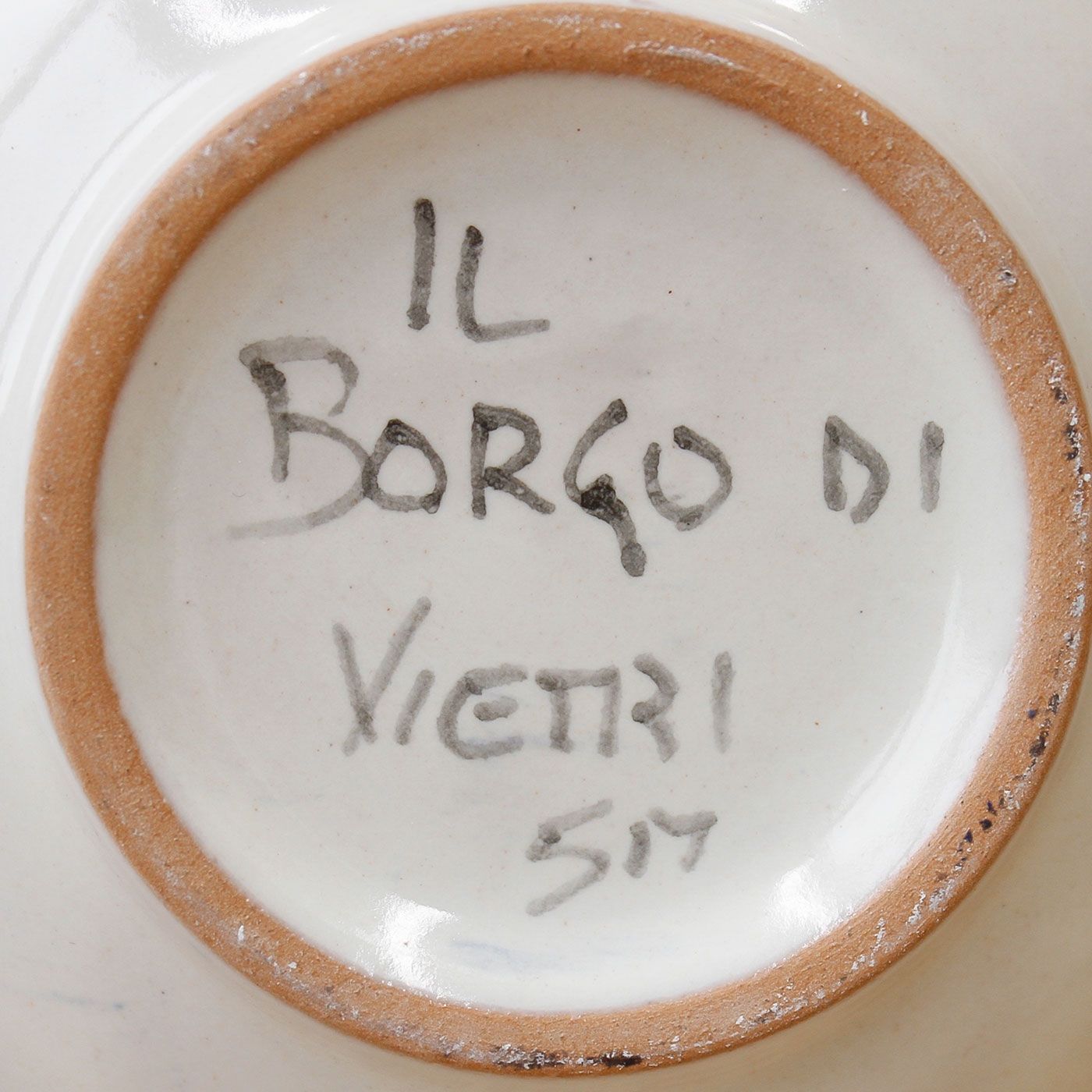 Piattino Stile Vietrese Il Borgo di Vietri