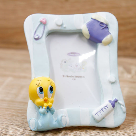Portafoto Piccolo Titti Celeste Looney Tunes