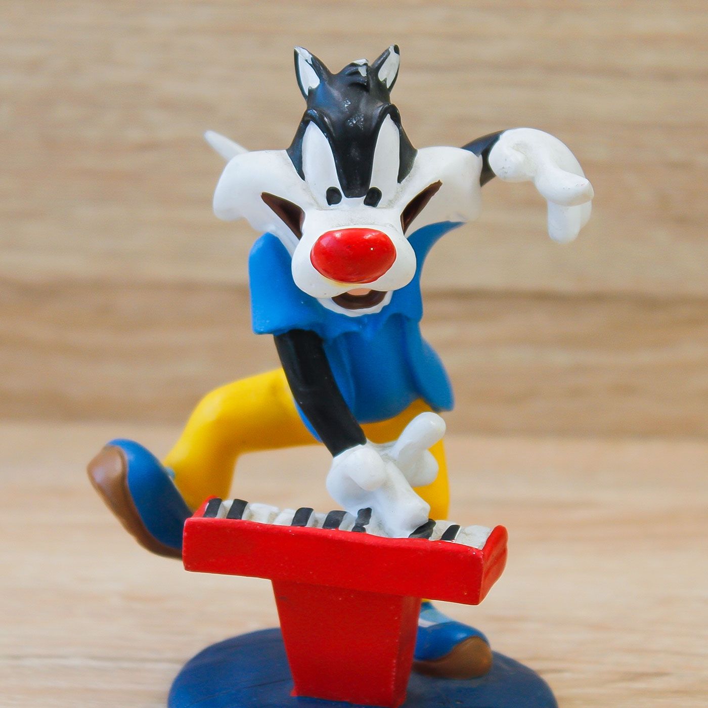 Gatto Silvestro Grande con Piano Looney Tunes
