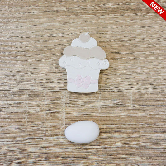 Magnete Cupcake Rosa
