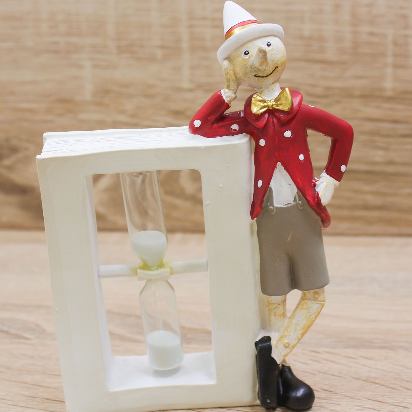 Pinocchio con Clessidra