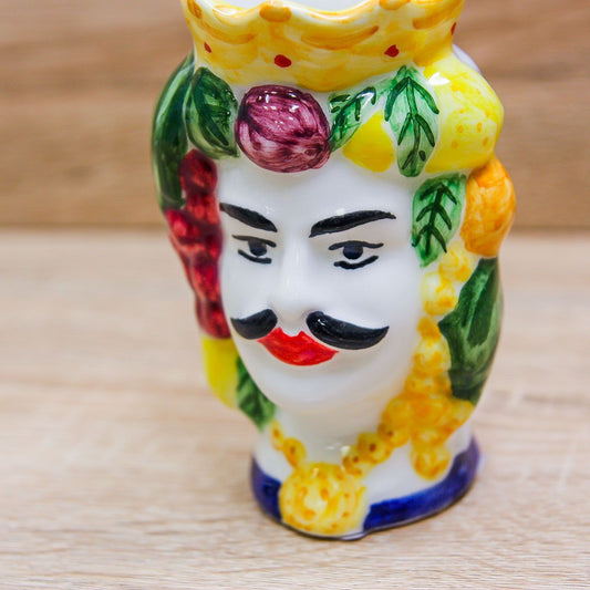 Vaso Testa Moro Piccola Pienne Design