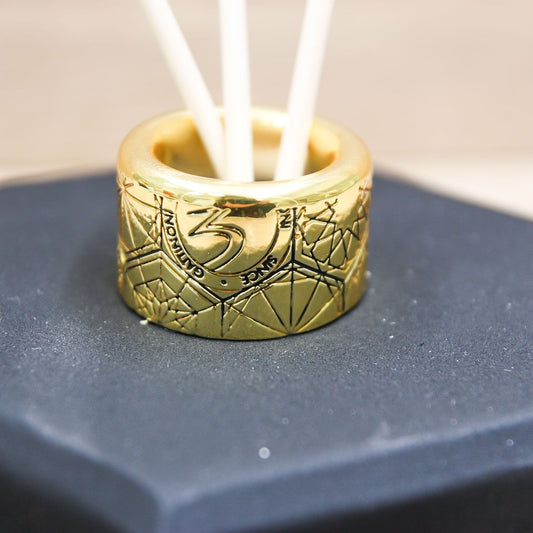 Profumatore Basso Esagonale Nero Gattioni