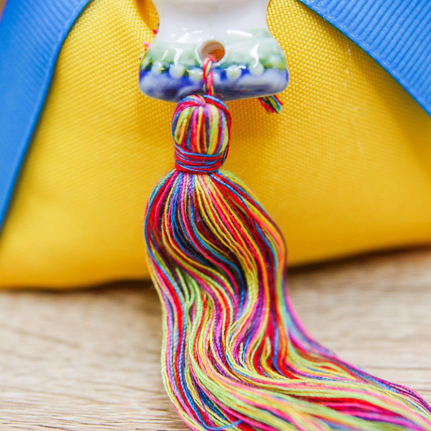 Sacchetto Giallo con Testa Moro