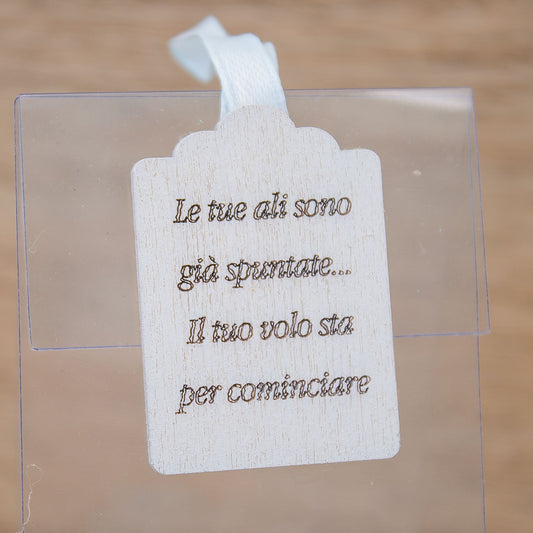 Orsetto Celeste con Frase