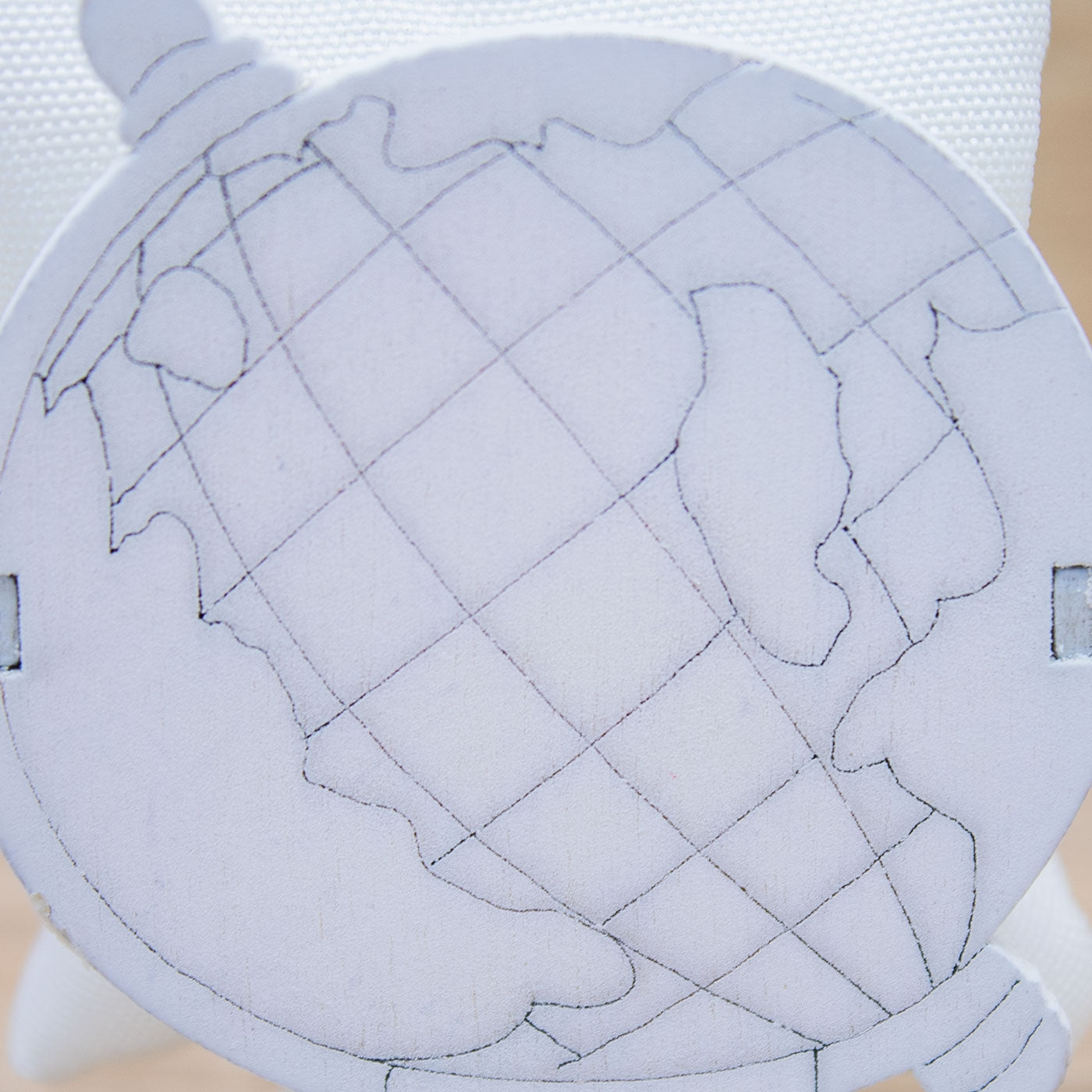 Portaconfetti Mappamondo Tema Viaggio