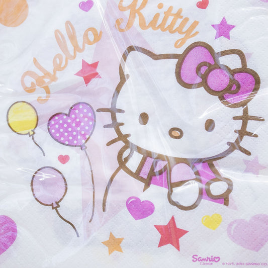 20 Tovaglioli Festa Tema Hello Kitty